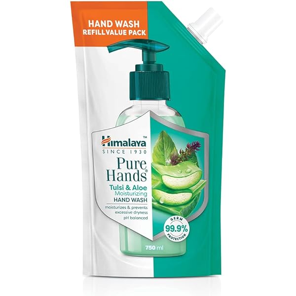 Himalaya Pure Hands Aloe Moisturizing Handwash 750ml / ஹிமாலயா பியூர் ஹேண்ட்ஸ் ஆலோ மாய்சுரைசிங்  ஹேண்ட் வாஷ் 750ML