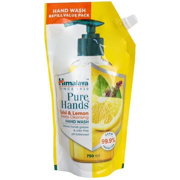 Himalaya Pure Hands Lemon Deep Cleansing Handwash 750ml / ஹிமாலயா பியூர் ஹேண்ட்ஸ் லெமன் டீப் கிளீன்சிங் ஹேண்ட் வாஷ் 750ML